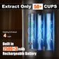 Digital Display Pump-Type Handheld Coffee Maker With USB Charging