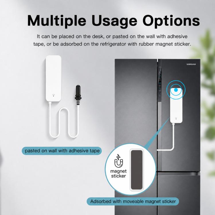 Tuya Smart Wireless Temperature & Humidity Meter, Wifi No Screen & Probe, Zigbee No Screen & Probe, Wifi No Screen With Probe, Zigbee Wifi No Screen With Probe
