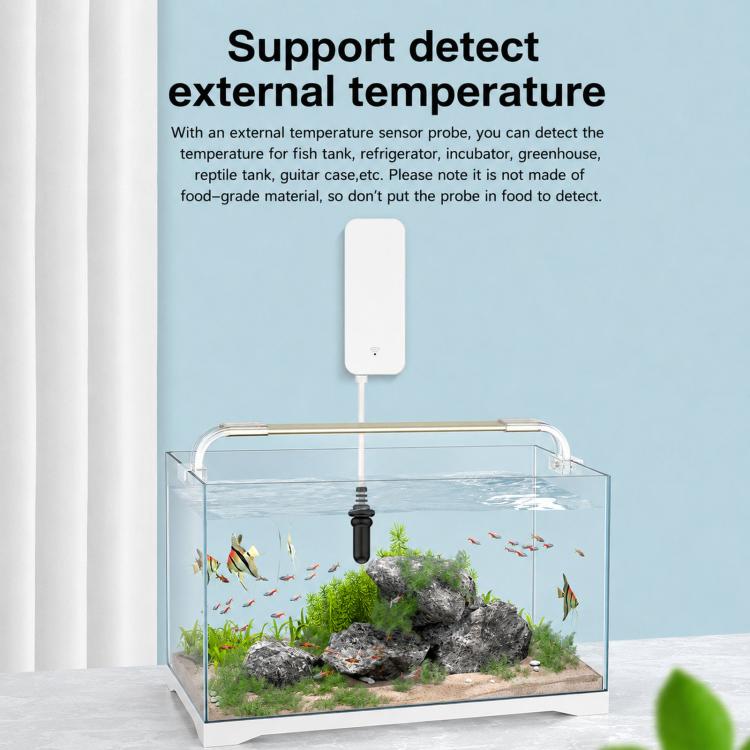 Tuya Smart Wireless Temperature & Humidity Meter, Wifi No Screen & Probe, Zigbee No Screen & Probe, Wifi No Screen With Probe, Zigbee Wifi No Screen With Probe
