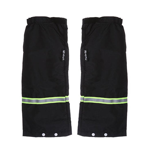 1 Pair AOTU AT9013 Waterproof Leg Gaiters Adjustable Rain Boot Covers Dirtproof Leggings Sleeves For Cycling Gardening, M, L, XL