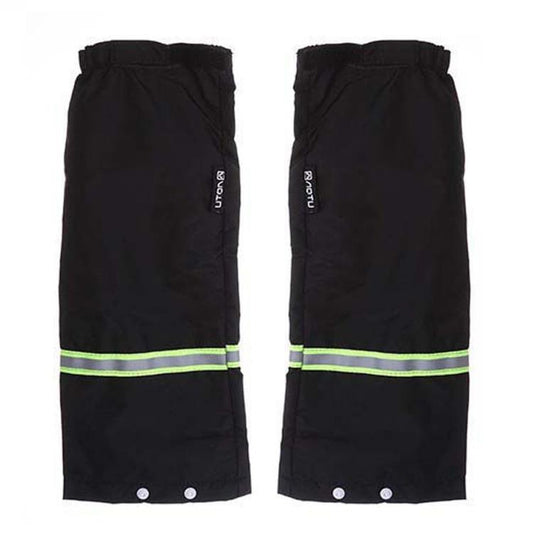 1 Pair AOTU AT9013 Waterproof Leg Gaiters Adjustable Rain Boot Covers Dirtproof Leggings Sleeves For Cycling Gardening, M, L, XL