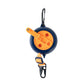 AOTU AT6717-A Portable Retractable 4.1m Clothesline With 41 Hanging Holes Windproof Laundry Line