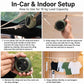 AOTU AT6717-A Portable Retractable 4.1m Clothesline With 41 Hanging Holes Windproof Laundry Line