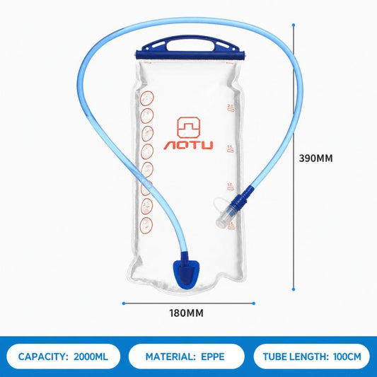 AOTU AT6616 Hydration Bladder BPA Free 2L Water Reservoir Leakproof Storage Bag For Hiking Running Cycling, AT6616