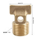 1/2-inch NPT Brass Hull Drain Plug Yacht Flange Drain Outlet Hardware Kit