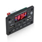 Bluetooth audio decoder board with red LED display, AUX, USB and TF inputs