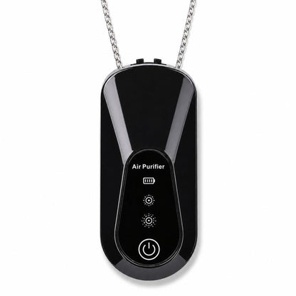 Wearable Personal Air Purifier Cordless Neck Air Ionizer