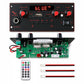 2 X 10W Amplifier Board Car Bluetooth MP3 Decoder Board Cartridge Speaker Player, Color Box Large Remote Control, Color Box Small Remote Control