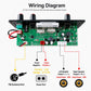 2 X 10W Amplifier Board Car Bluetooth MP3 Decoder Board Cartridge Speaker Player, Color Box Large Remote Control, Color Box Small Remote Control