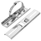 Stainless steel crossbar bracket set with clamp band, for pole mounting