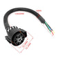 7-Pin Trailer Retrofit Plug Harness Connector Kit, CP-1129, CP-1130