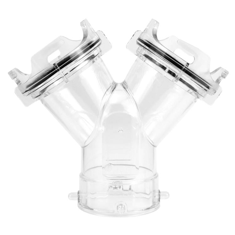 Y-type RV Transparent Drain Pipe With Longitudinal Tee Interface For Branch Pipe, CP-1138