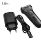 Braun shaver EU plug charger with 1.5m black cable and power cord connector