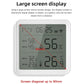 For Tuya Large Screen Smart Temperature Humidity Meter Wireless Portable Home Thermometer, TH08Pro