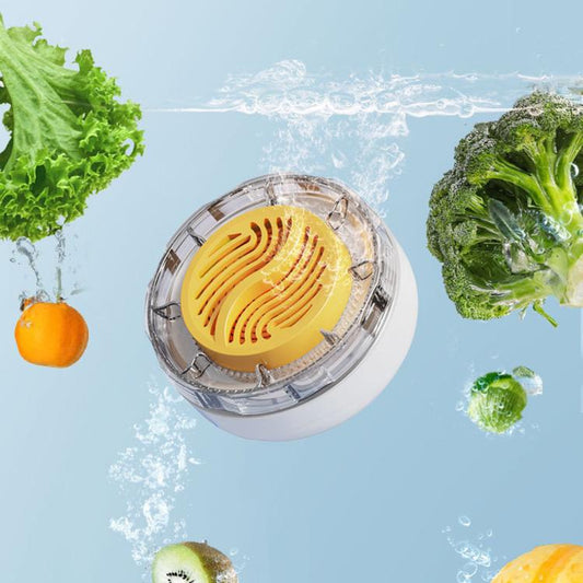 Fruit Vegetable Washing Machine Food Purifier With Wireless Charging Base