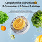 Fruit Vegetable Washing Machine Food Purifier With Wireless Charging Base