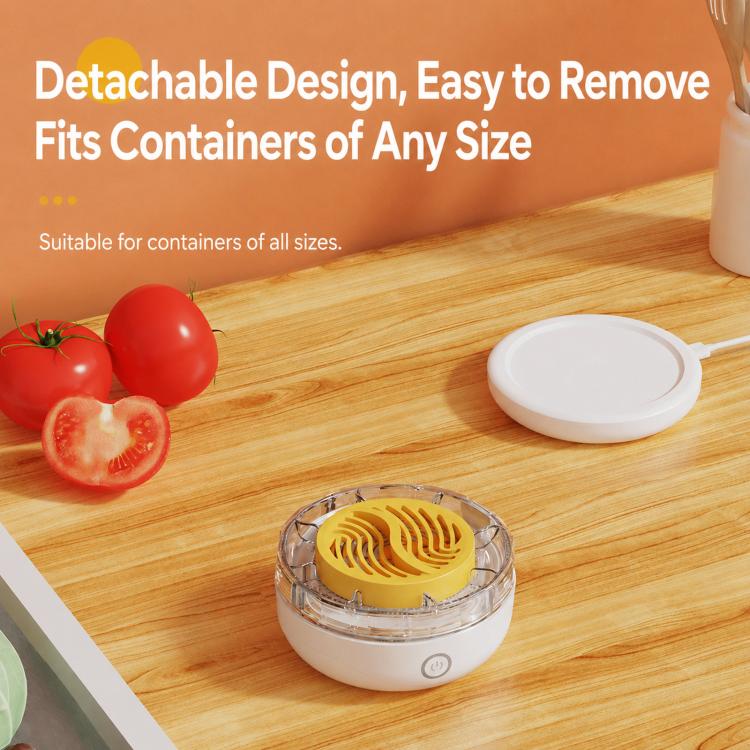 Fruit Vegetable Washing Machine Food Purifier With Wireless Charging Base