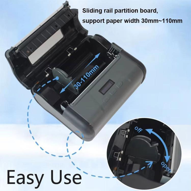 Portable 4 inch Thermal Label Printer Wireless Bluetooth Shipping Label Maker With OLED Screen, M430B