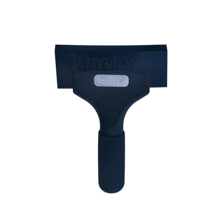qili car film wear-resistant rubber squeegee with rubber blade and short handle