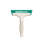 White window wiper film application squeegee tool with green blade backing