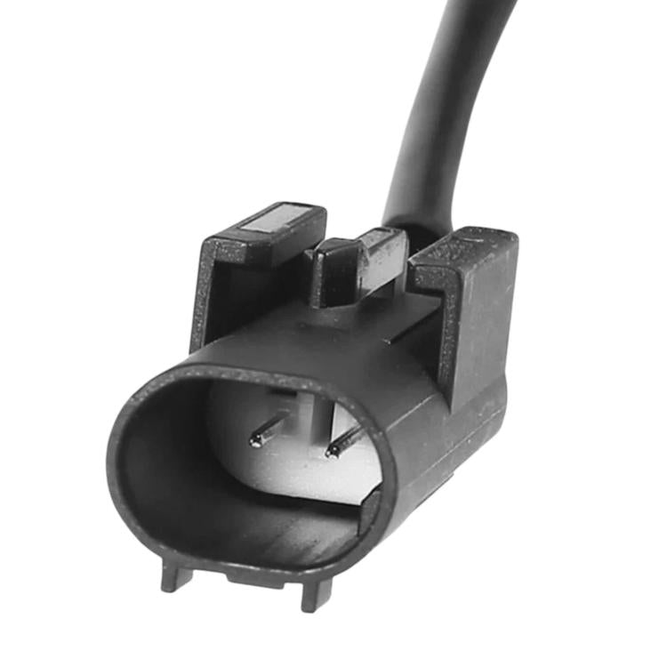 Windshield washer fluid nozzle with circular spray port opening, black plastic, A2118601147