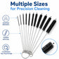 12pcs /Set Glass Tube Cleaning Brush Kit