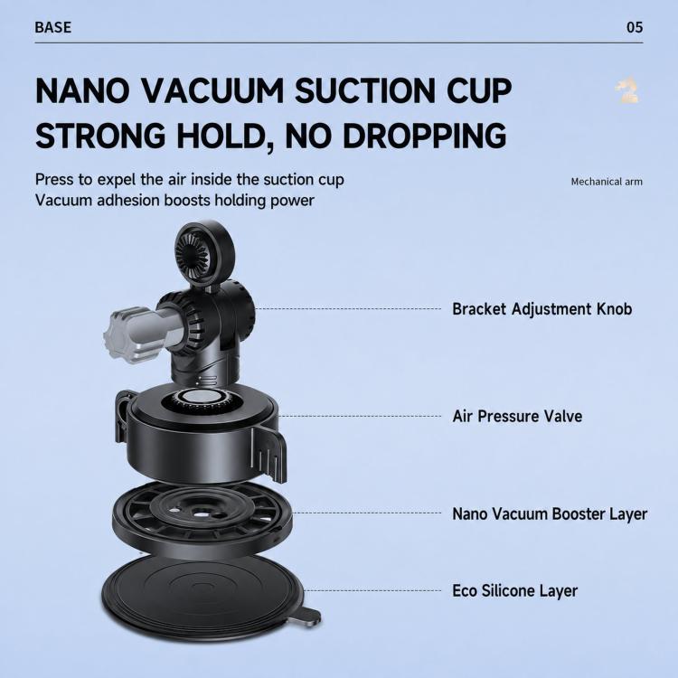 Car Suction Cup Phone Navigation Camera Mount