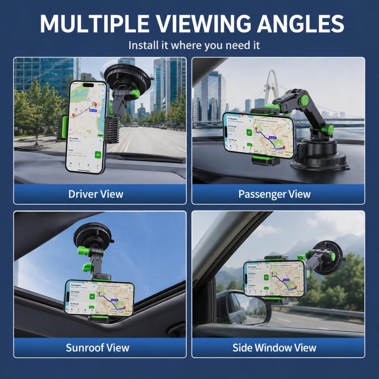 Car Suction Cup Phone Navigation Camera Mount