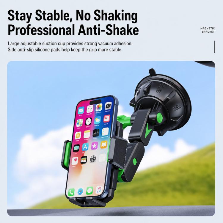Car-mounted Universal Suction Cup Silicone Phone Holder