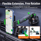 Car-mounted Universal Suction Cup Silicone Phone Holder