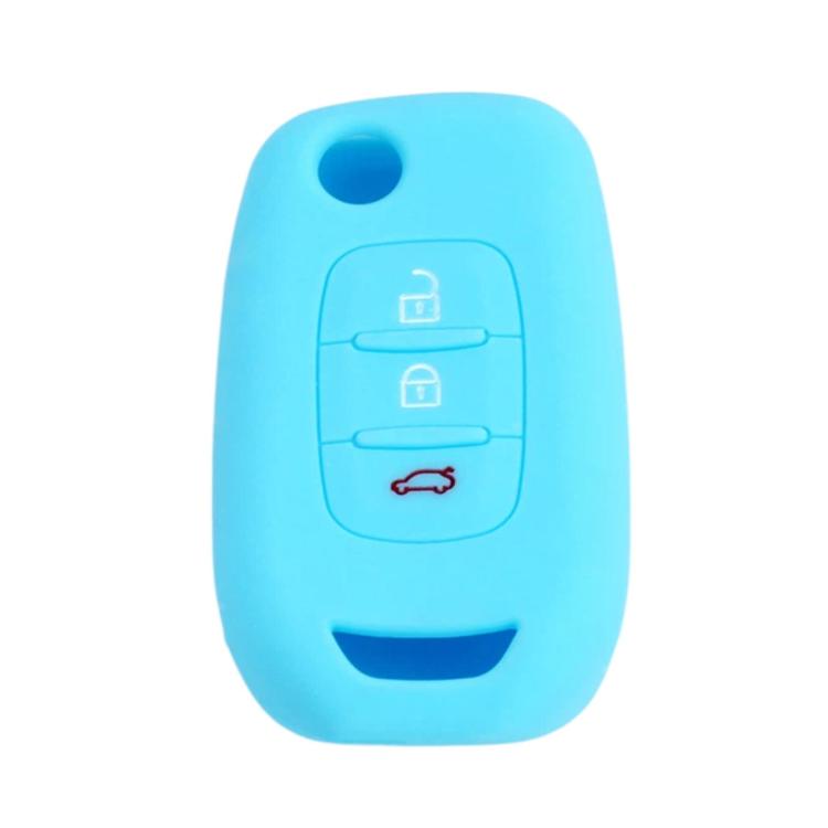 Folding 3-Button Silicone Key Cover For Renault Koleos / Espace / Kadjar