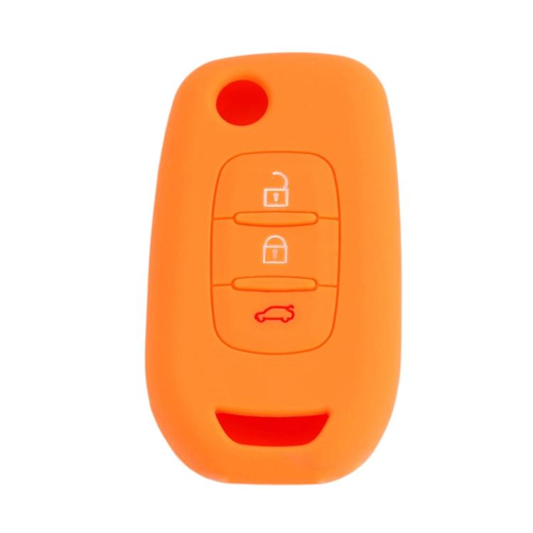 Folding 3-Button Silicone Key Cover For Renault Koleos / Espace / Kadjar