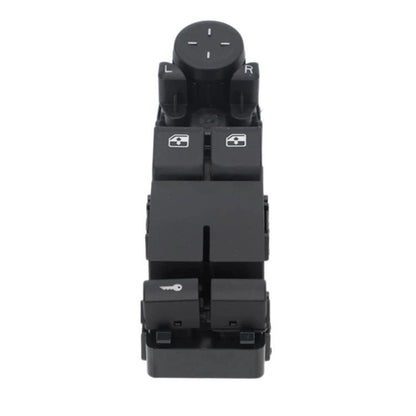 Black power window lift switch with L/R buttons and window icons