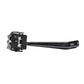 Headlight turn signal switch with black lever and exposed internal housing