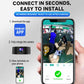 C6 Wireless Smart Security Camera Home HD Night Vision Surveillance Cam