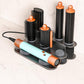 All-in-one countertop storage stand with upright attachment holders and front base