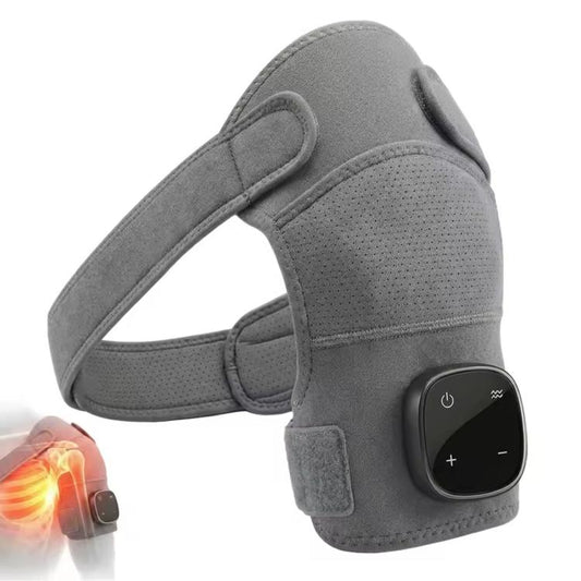 Electric Shoulder Massager Heating Pads Vibration Massage Support Belt, Shoulder Massager