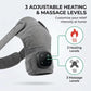 Electric Shoulder Massager Heating Pads Vibration Massage Support Belt, Shoulder Massager