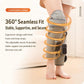 Cordless Leg Air Compression Massager With Heat For Calf Knee Pain Relief