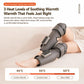 Cordless Leg Air Compression Massager With Heat For Calf Knee Pain Relief