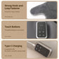 Cordless Leg Air Compression Massager With Heat For Calf Knee Pain Relief