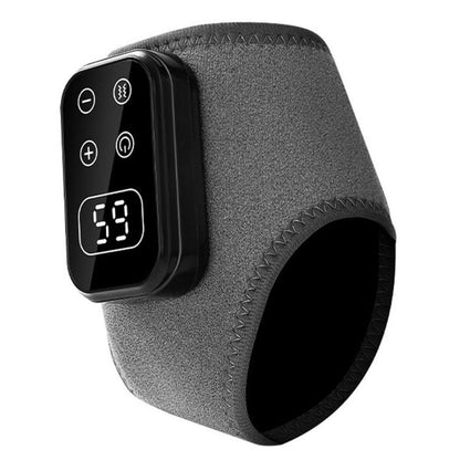 Ankle Heating Pad With Vibration Massager 6 Heat Levels 5 Modes Cordless Brace