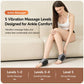 Ankle Heating Pad With Vibration Massager 6 Heat Levels 5 Modes Cordless Brace