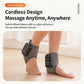 Ankle Heating Pad With Vibration Massager 6 Heat Levels 5 Modes Cordless Brace