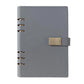 A5 6-Hole Hollow Notebook Loose-Leaf Journal Business Portable Magnetic Buckle Notebook