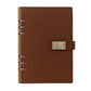 A5 6-Hole Hollow Notebook Loose-Leaf Journal Business Portable Magnetic Buckle Notebook