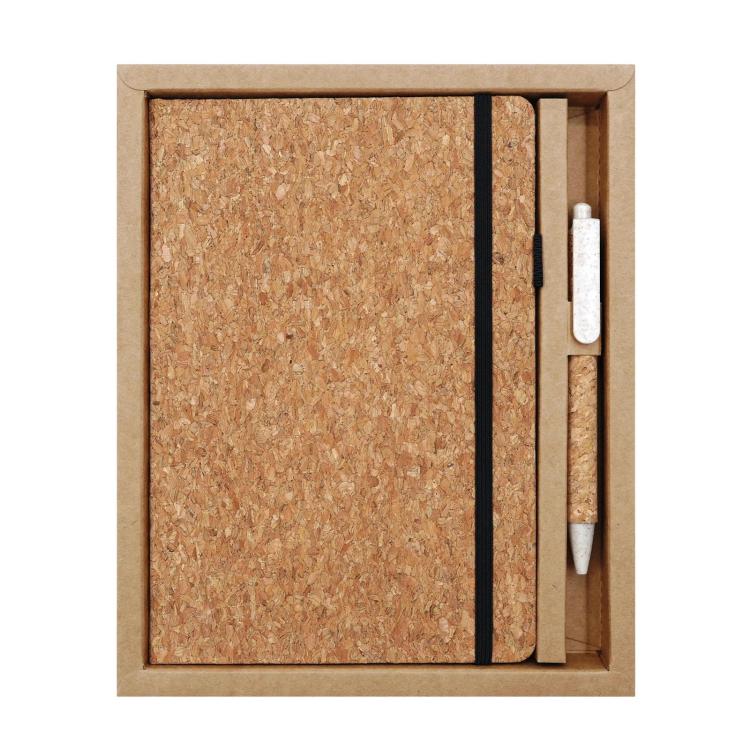 A5 Eco?Friendly Notebook Set With Pen Wood Grain Spliced Journal Business Notepad, Coffee Grounds Patchwork, Tea Leaf Scrap Patchwork, Coffee Grounds Pieced-Together, Black Tea Residue, Sapwood Pattern