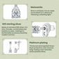 S925 Sterling Silver Sparkling Teardrop Moissanite Stud Earrings, MSE152