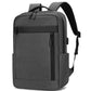 REMOID water-resistant laptop backpack, dark gray with front zipper pocket and top handle