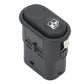 Black car window lift switch with up/down arrow icon and side tabs
